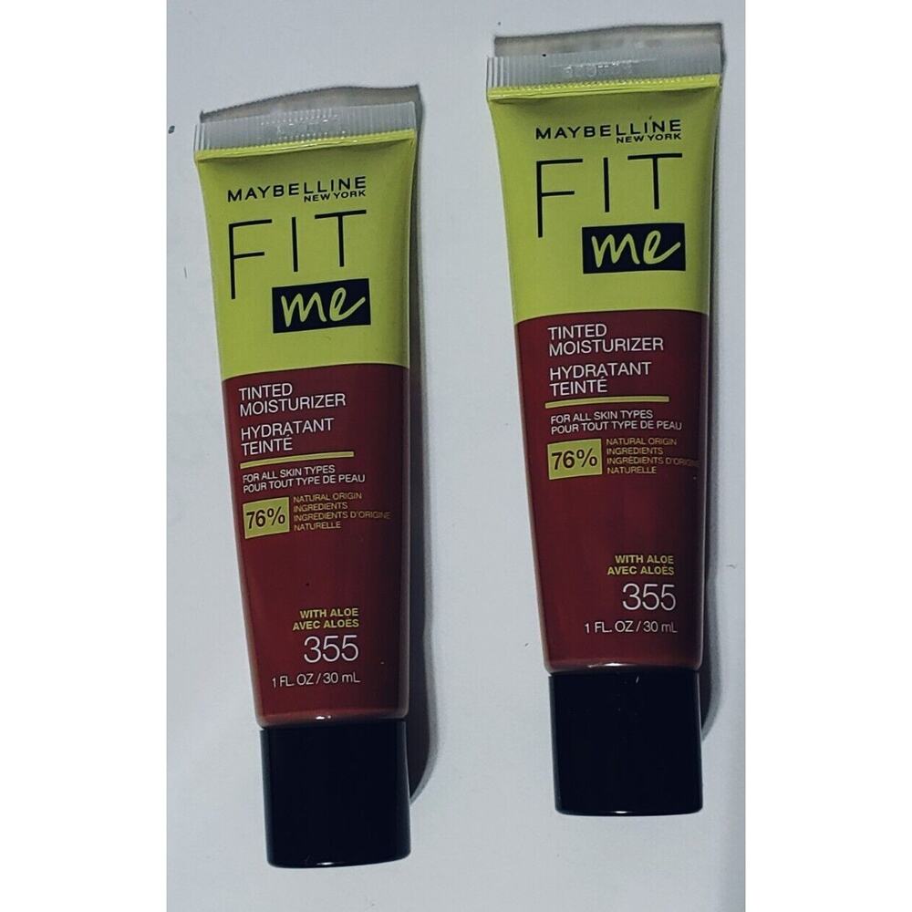 (2) Maybelline New York Fit Me Tinted Moisturizers #355